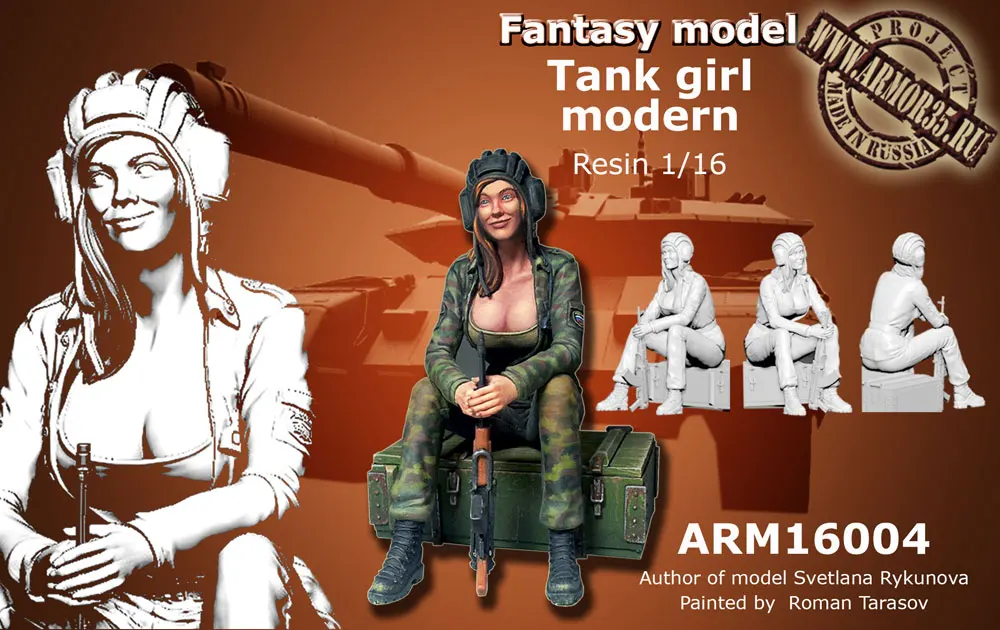 1:35 Resin kit   Tank girl modern