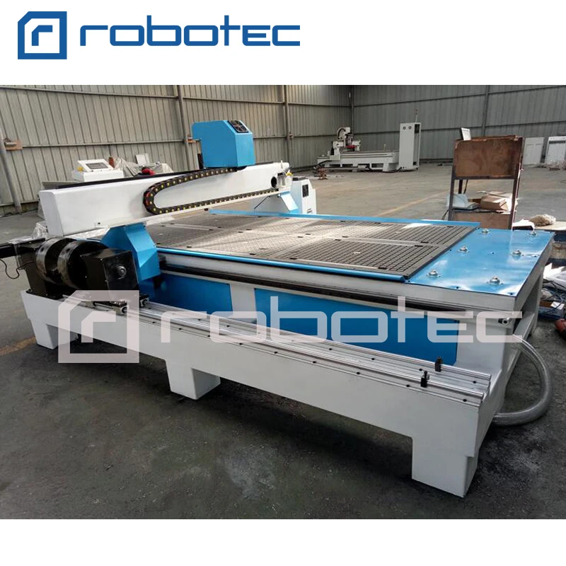 Robotec cnc router 1325 4 AXIS wood router cnc 5 axis carving machine for small business