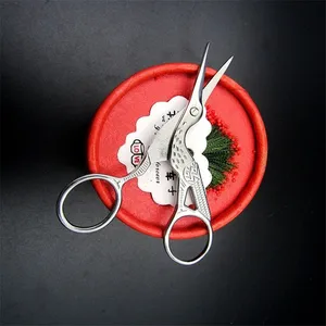 Schere des Jahrgangs der Gold- und Silberstickerei, Clipper des Cross Ponto, Schatzmeister der Büro -Näherin, DIY -Zubehör des Bildschirmnähs 6 Hauptverkaufsgold -Pingo -Seiten - №6