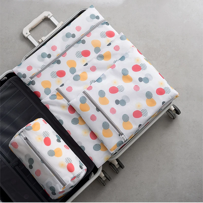 Washing Home Use Mesh Clothing Underwear Organizer Washing Bag Useful Mesh Net Bra Wash Bag zipper Laundry Bag set /mesh /kids