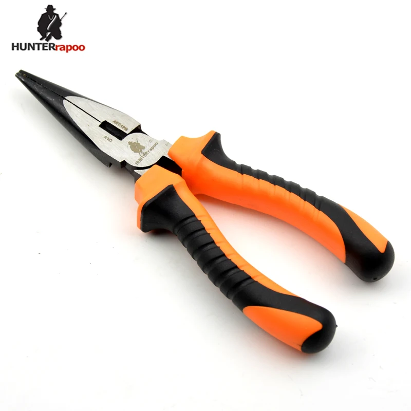 30% off 6 inch CR-V Long Nose Plier DIY Hand Tools Long Nose Nipper CR-V Steel Drop Forged Professional hand pliers