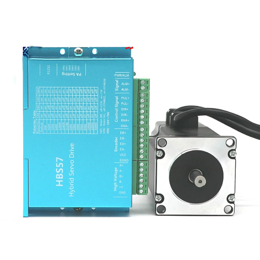 

Nema23 Closed Loop Stepper Motor Driver Kit & Encoder Cable DC 36V 2Phase 2.2Nm Step Drive Motor for Laser Machine