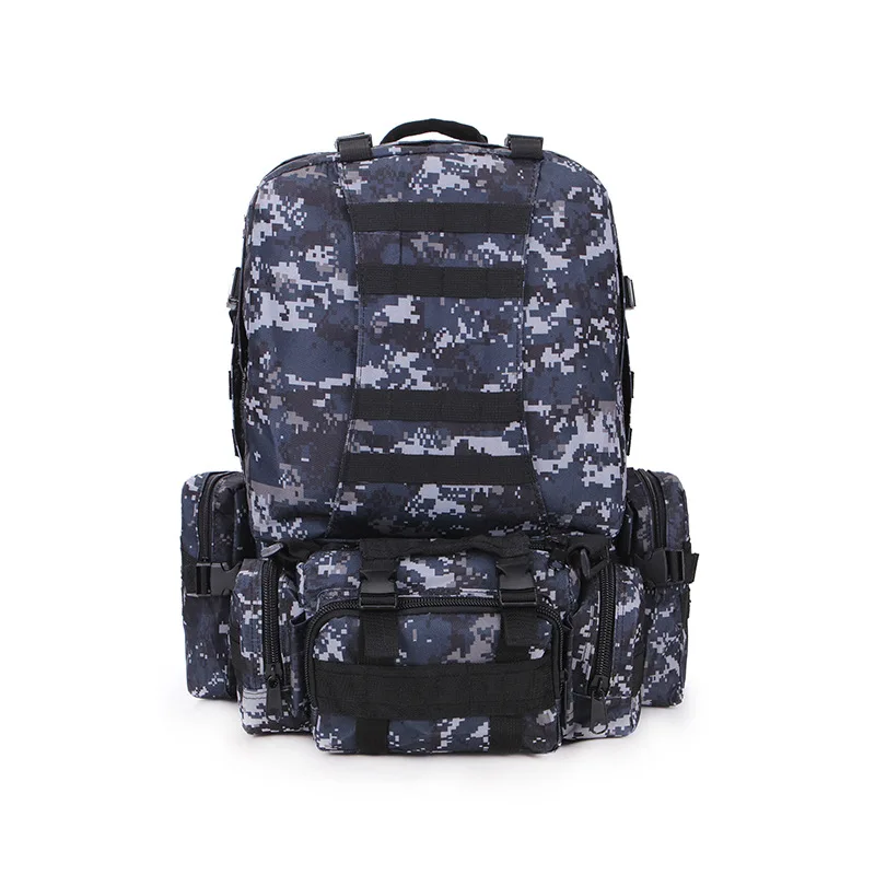 Camping travel bag Oxford cloth outdoor backpack army camouflage hiking tactical  military hunting frame sport multicam