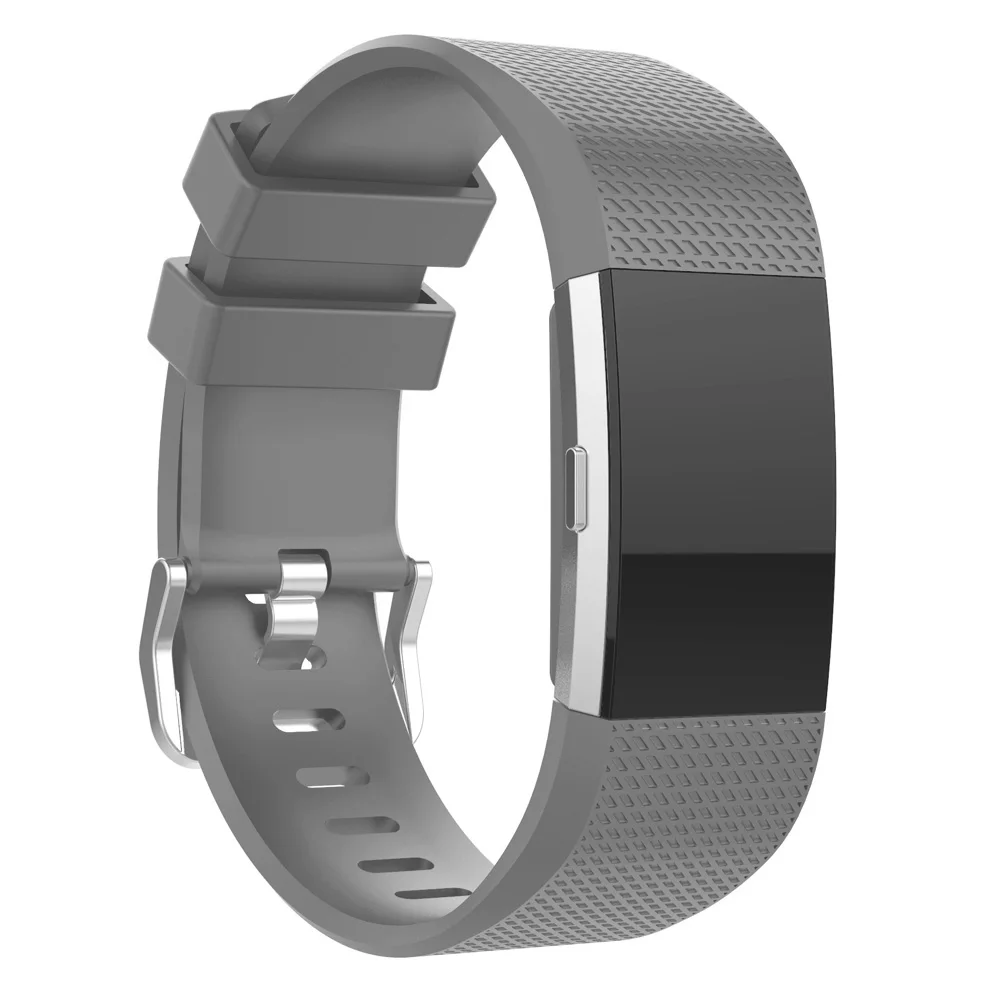 Correa de silicona para Charge 2, repuesto de reloj deportivo, pulsera de silicona para Charge 2, accesorios para reloj inteligente