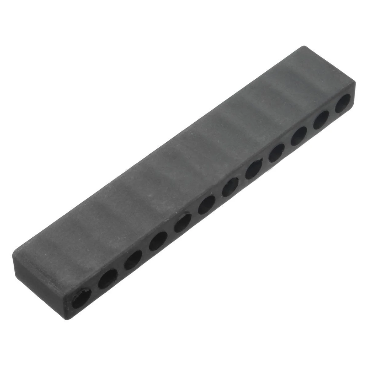 10pcs 12-Hole Screwdriver Bit Holder Box Block Black For Six Angle 6.35mm Handle