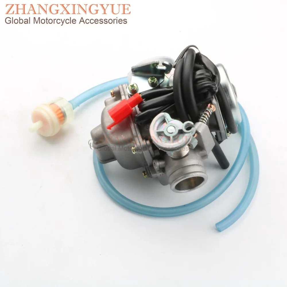 PD24J Carburetor for Kymco Agility 125 City Super 8 Like 125cc GY6 125 150 152QMI 157QMJ ATV Scooter 4T