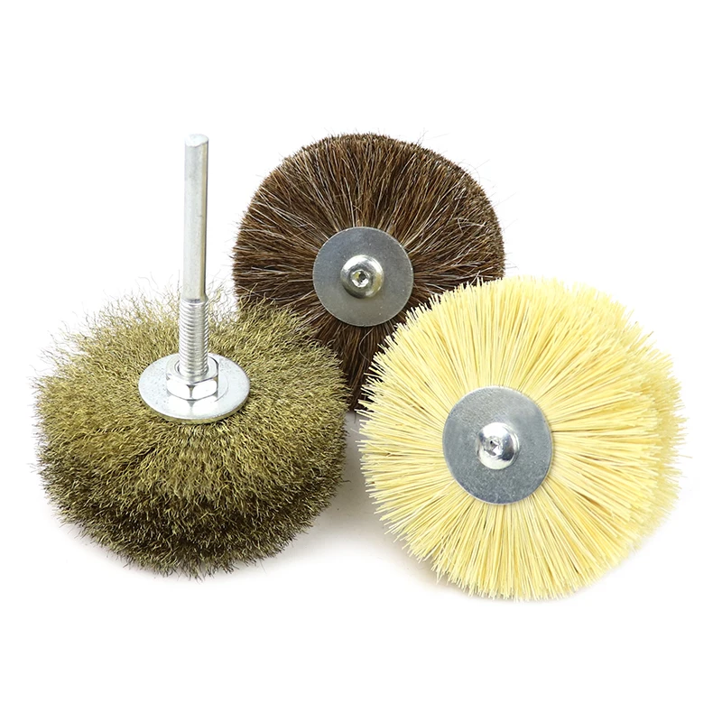 

80*6mm Grinding Wheel Steel Wire/Horse Hair/Sisal Wire Wheel Grinder Disc Metal Rust Wood Polishing Wheels Abrasive Tools