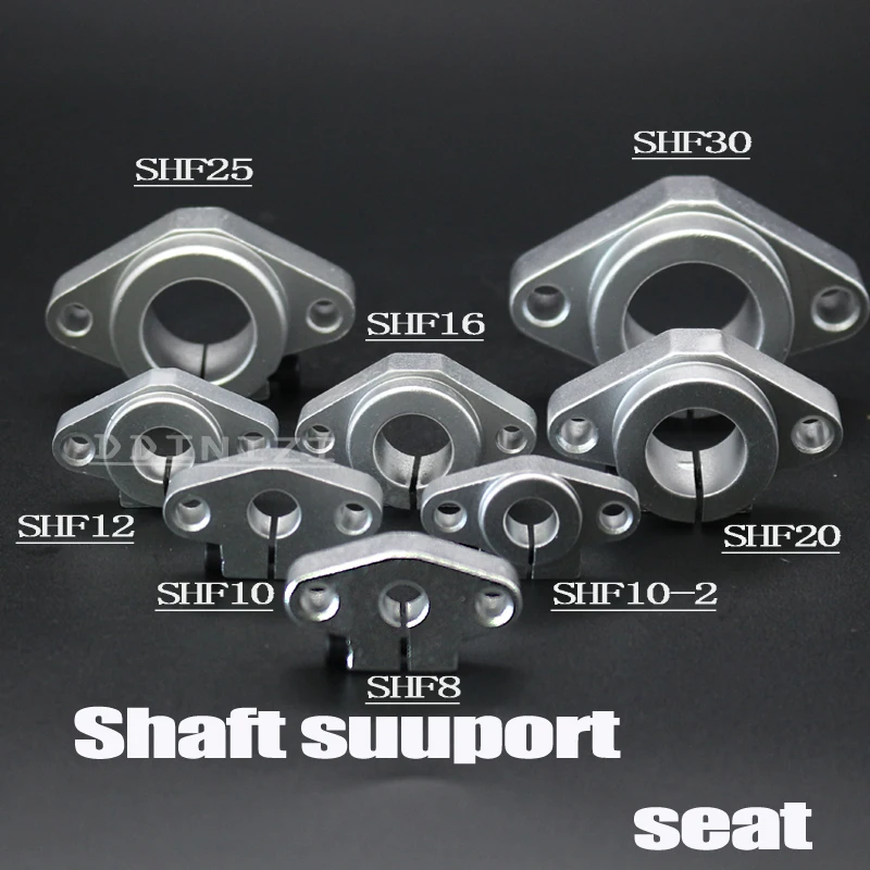 Vendita calda 1 pz SHF8 SHF10 SHF12 SHF13 SHF16 SHF20 SHF25 SHF30 8mm lineari della guida elemento di sostegno XYZ Tabella router di CNC 3D Parte