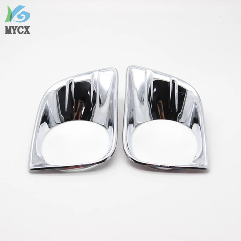 ABS chrome Fit For Toyota Prado FJ 150 FJ150 accessories front fog light cover trim fit fj150 2010 -2013 lamp hood car styling