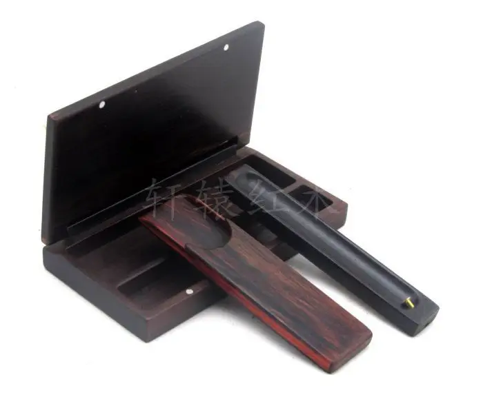 Natural incense incense box incense censer inserted red rosewood quality clamshell portable vaporizer incense