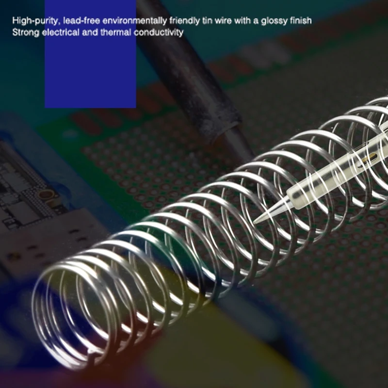 MÉCANICIEN-Fil à Souder Sans Plomb, 0.5/0.6mm, 40g, Basse Température, Résistant à 138, Soudage 18/Fil pour iPhone X/XS/Poly/Xs MAX