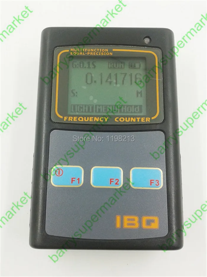 Upgraded Two Way Radio Frequency Counter IBQ102 Wide Test Range 10MHz-2600MHz Sensitive Portable Frequency Meter