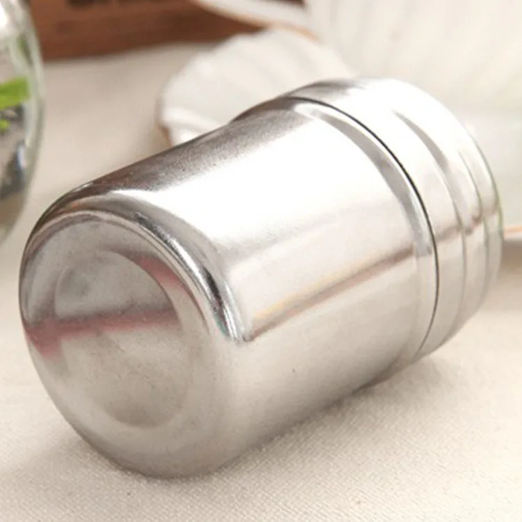 150pcs Camping Picnic Spice Sugar Salt Pepper Herb Shaker Jar Storage Bottle Stainless Steel Barbecue spice glass apothecary jar