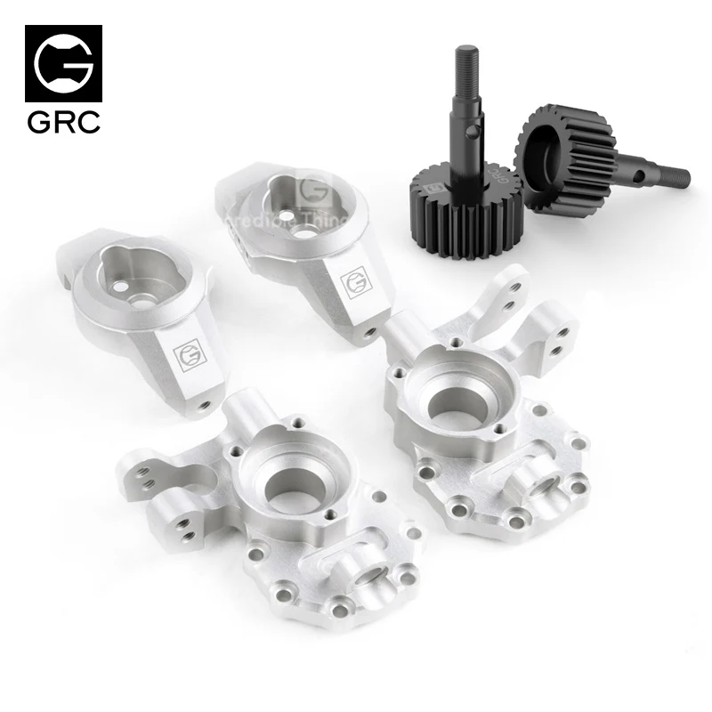 GRC G2 Aluminum Ackerman Mechanism Steering Hub Carrier Set for 1/10 Traxxas TRX-4