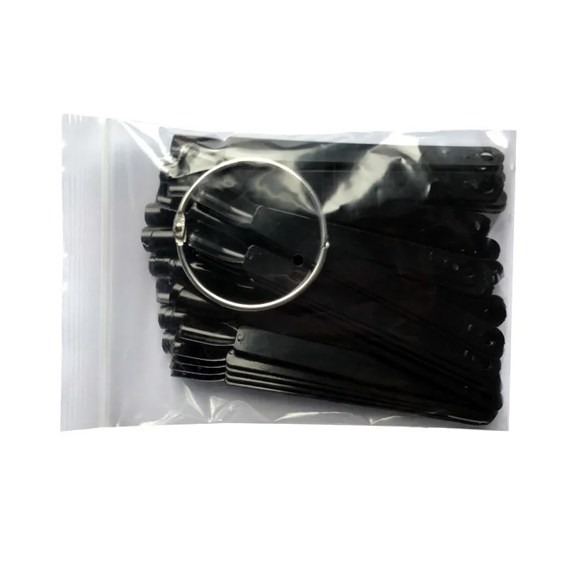 wholesale 50 Pcs Clear False Nails Natural French Style Acrylic UV Gel Fan Shaped Fake Nail Art Tips Polish UV Gel Black Tips