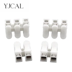 CH2 CH3 Wire Connector 2/3 Position Press Type Butt Fast Electrical Cable Clamp Connection Terminal