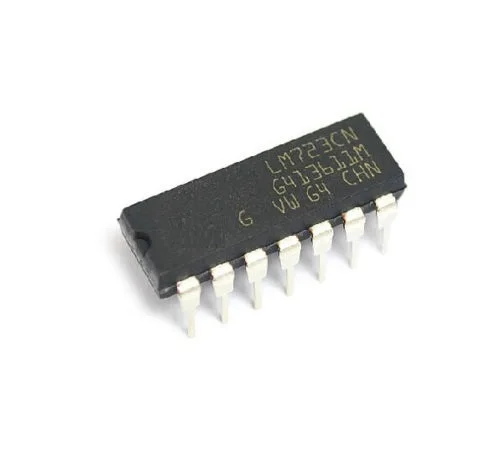 10 PCS LM723CN LM723 DIP-14 IC Adj. Voltage Regulator 2-37V NEW