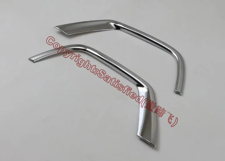 

ABS Chrome Front Fog Light Trim For Jeep Compass 2017 2018 Car Accessories Stickers W4