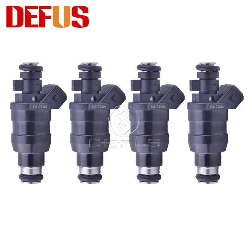 DEFUS 4X wytrzymały wtryskiwacz paliwa OEM D3MA2 do PEUGEOT 306 406 XSI 1.8 16V 1997, część zamienna do pojazdu