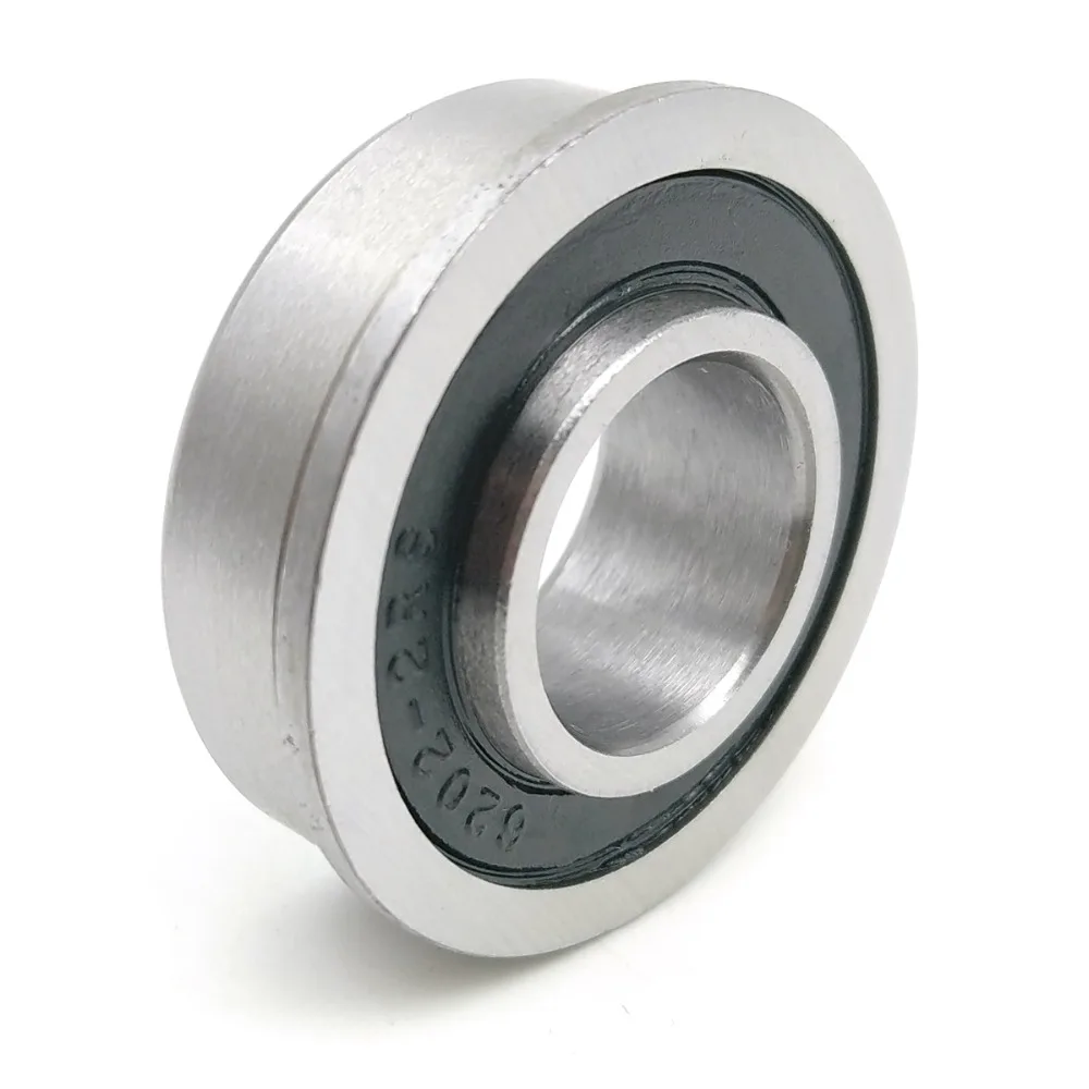 

1pcs F6202 F6202RS F6202-16-2RS 16x35x11 MOCHU Flange Bearing Miniature Deep Groove Ball Bearing Sealed Ball Bearings