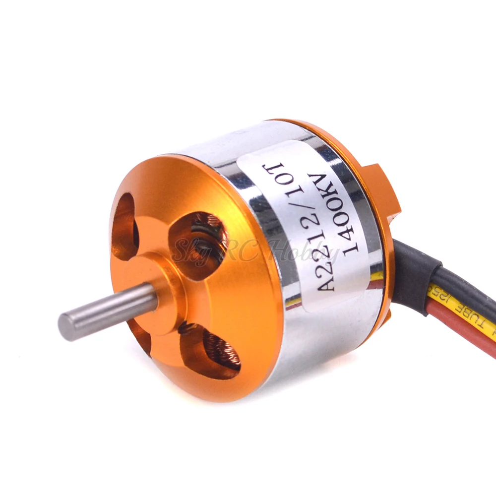 A2212 2212 1400KV 2-3S Brushless Motor 10T for RC FPV Fixed Wing Drone Airplane Aircraft