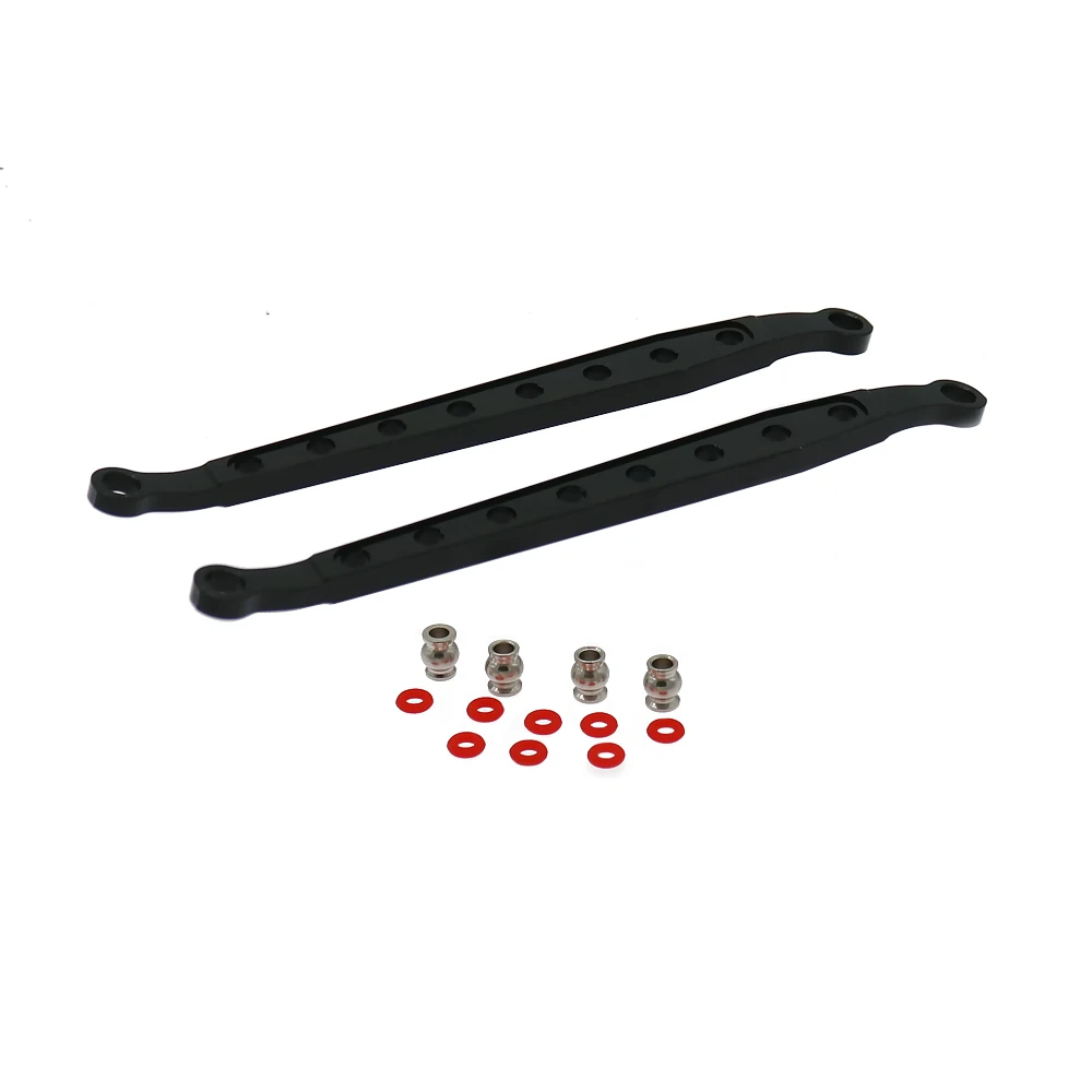 RCAWD-Juego de enlace inferior delantero/trasero de aleación Multicolor para coche de radiocontrol, 1/10, Axial Wraith Spawn AX90056, AX90045, AX90018, 2 uds.