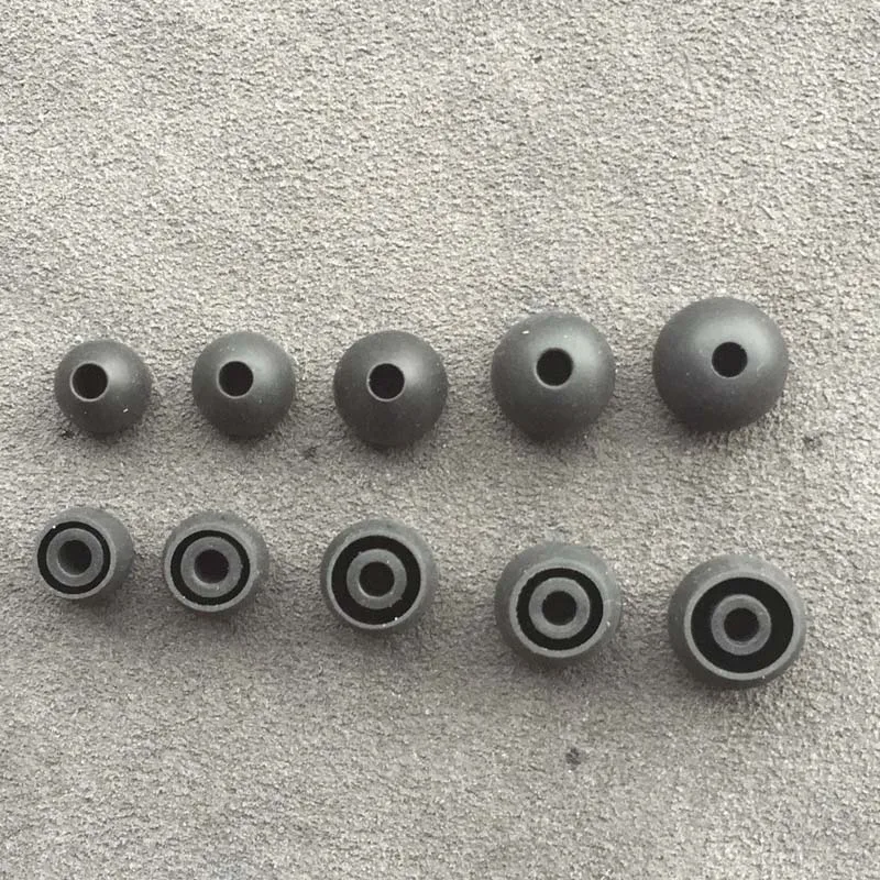 10pcs In-Ear Earphone Ear pads For Monster Nergy caps covers Earbud Bud Tips cups Earphones Earbuds Earplug cushion