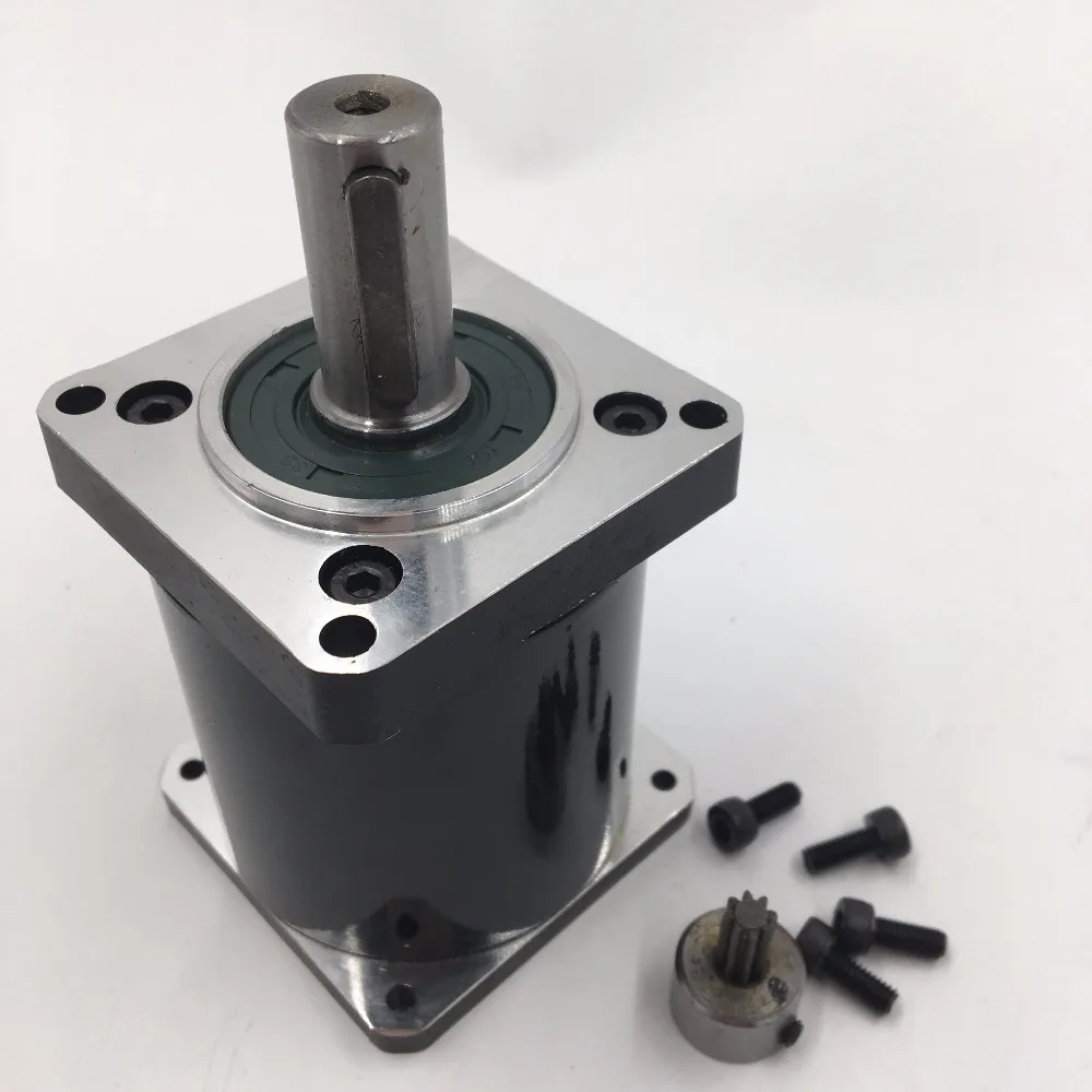 Planetary Gearbox Nema23 Ratio 10:1 L53mm Geared Speed Reducer Shaft 14mm for 57mm Stepper Motor