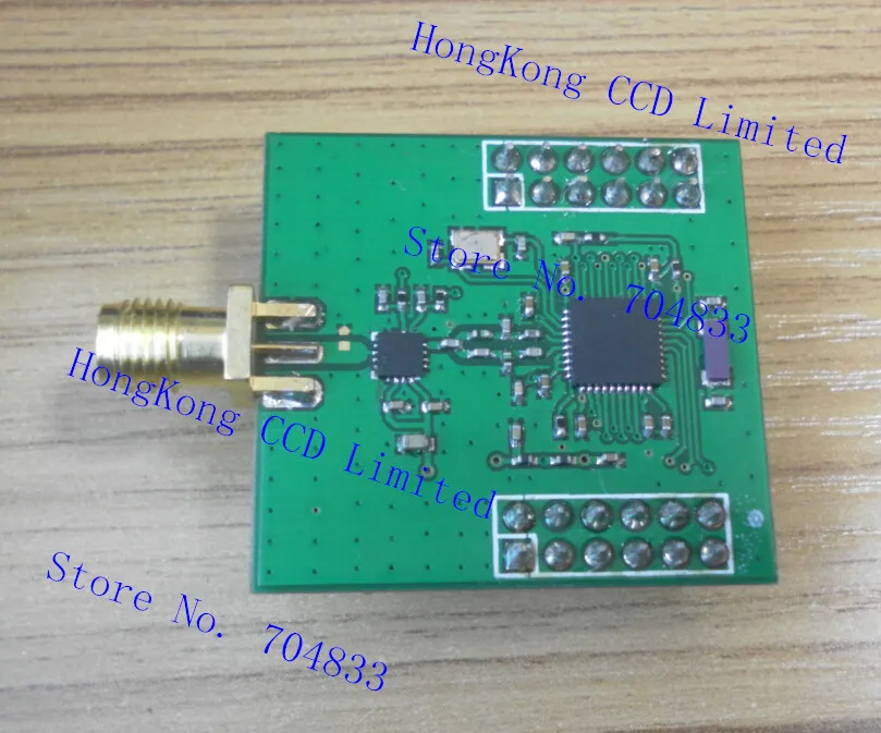 

CC2530 Zigbee module is visible from above 1200m