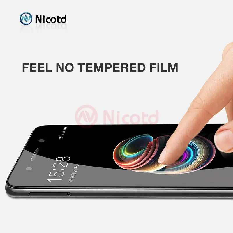 Nicotd Full Cover Tempered Glass For Xiaomi Mix 2s Note 3 5x A1 6x Screen Protector for redmi 6 pro 6A 6 lite For Xiomi Mi MAX 2