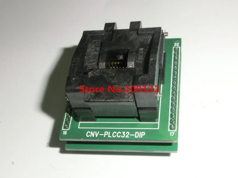 CHIP PROGRAMMER SOCKET PLCC32 to DIP32 SA015A1T NEW ORIGINAL