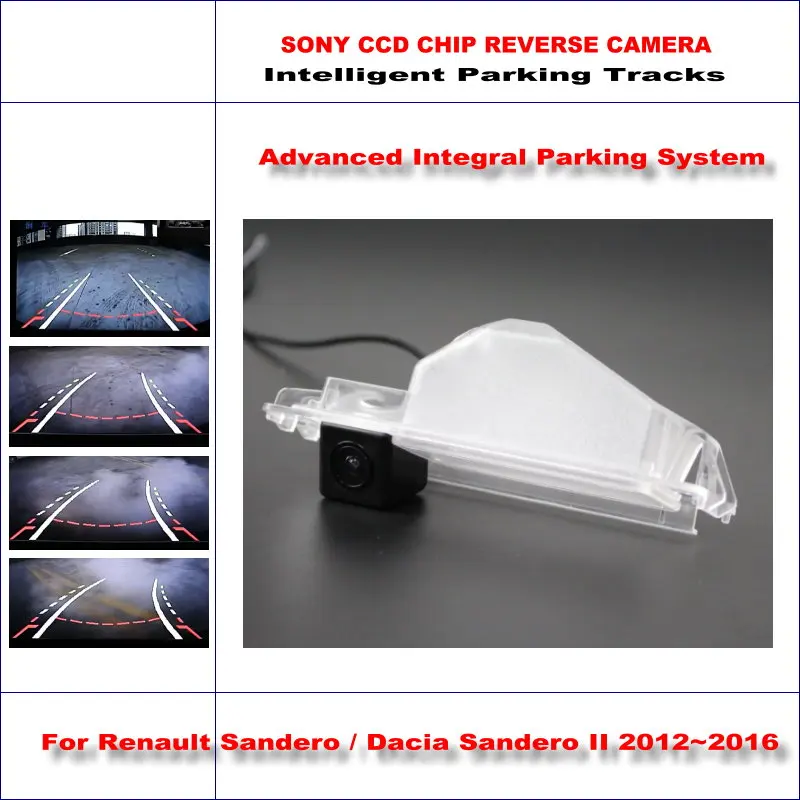 

For Renault Sandero/Dacia II 2012-2016 Car Rear Camera Intelligentized Parking Trajectory Dynamic Guidance CAM