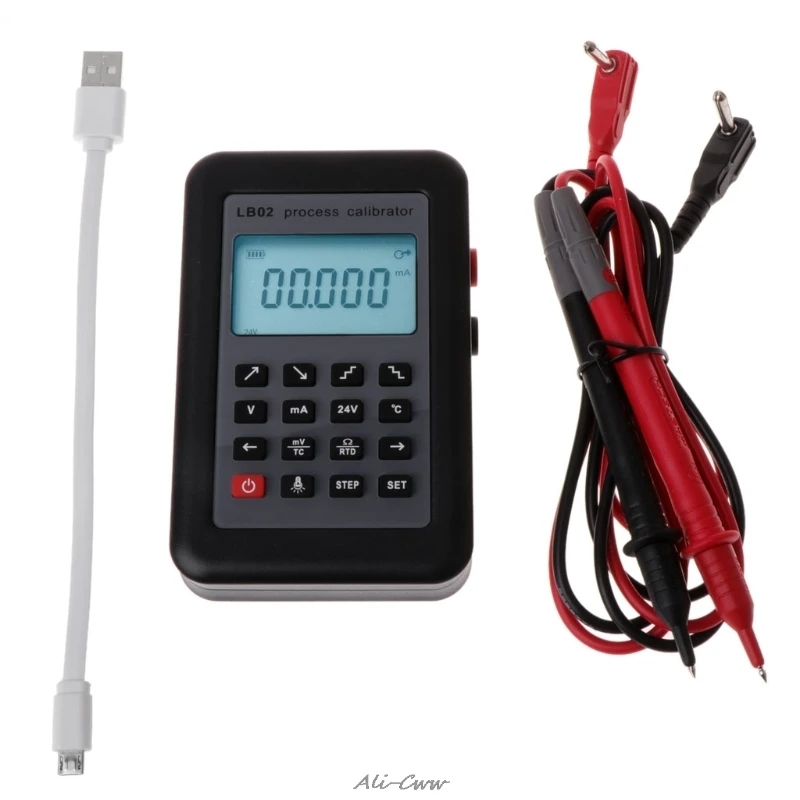 

LB02 Calibrator Tester Resistance Current Voltmeter 4-20 mA Signal Generator