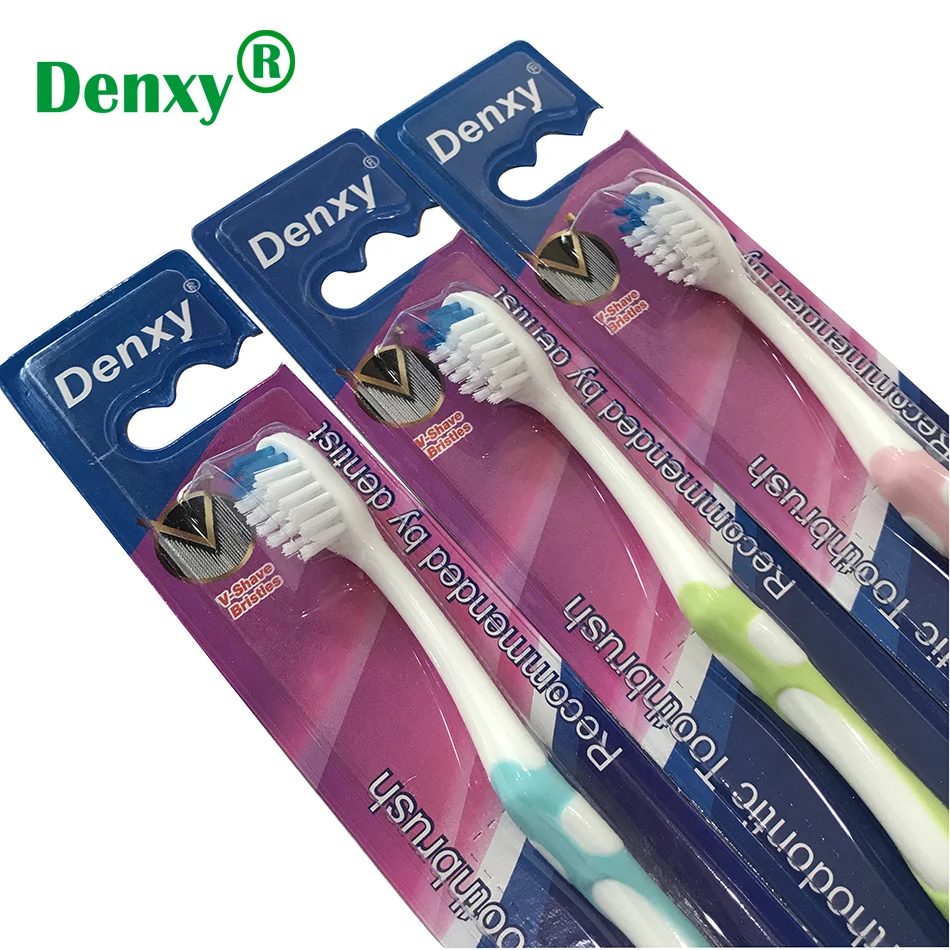 6pcs V Shape Orthodontic Toothbrush Dental Brace Deep Clean Bracket Orthodontic Patient ToothBrush  Oral Dental Care Dentist