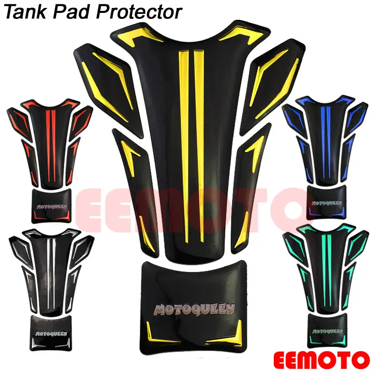 Motorcycle Tank Pad Protector Helmet Decals Stickers for YZF R1 R6 R15 R25 R3 MT09 MT03 MT07 MT10 FZ6 FZ8 FZ1 FZ6N XJ6 FJR1300