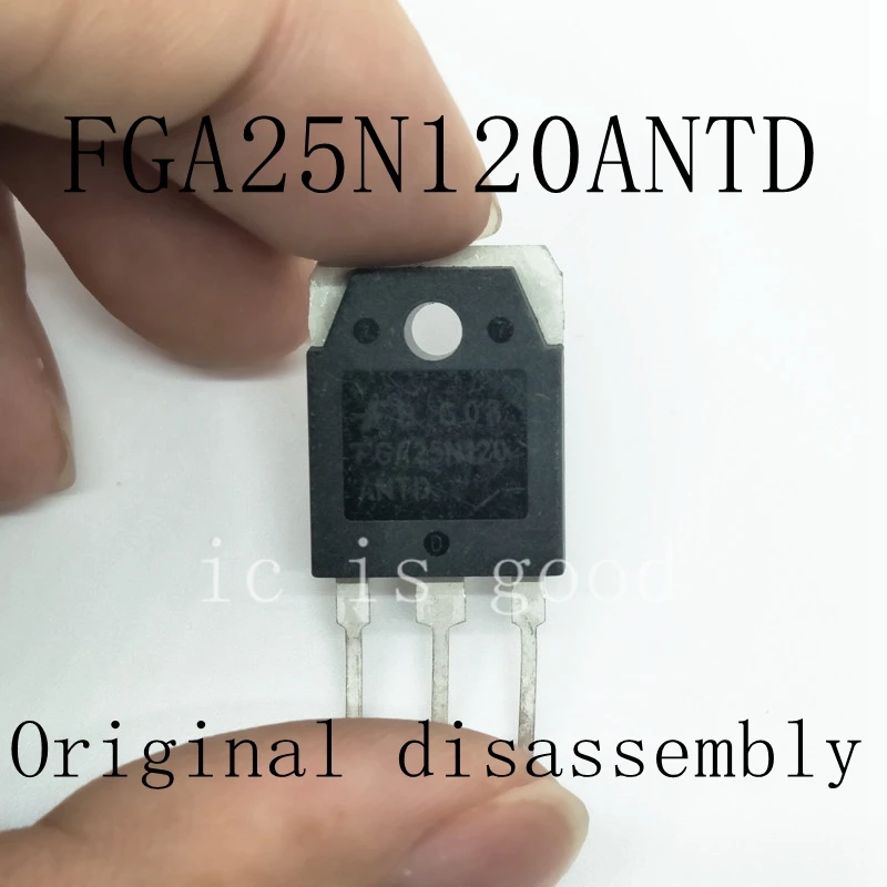 10PCS-50PCS FGA25N120ANTD FGA25N120 25N120 TO-3P Original disassembly