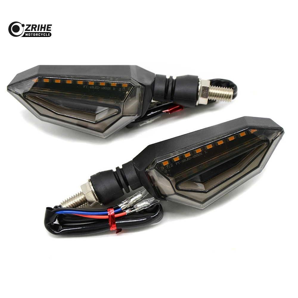 

2Pcs/1Pair Universal LED Motorcycle Turn Signal Light For YAMAHA YZF R1 R6 2005 2006 2007 2008 2009 2010 2011 2012