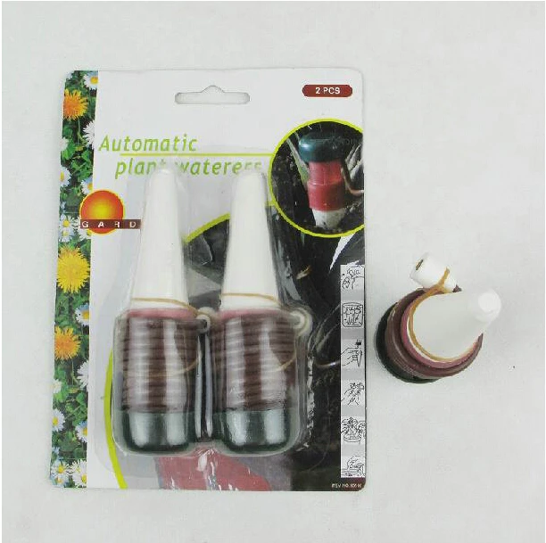 

2pcs Automatic Watering The Flowers Two Timing Water Seepage Device Drip Watering Device