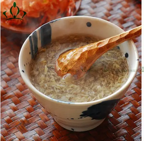 Träsked Japansk koreansk stil Handsnidade snäckor Träsked Middagssked Japansk soppsked i trä 10 best sales skalsked - №10