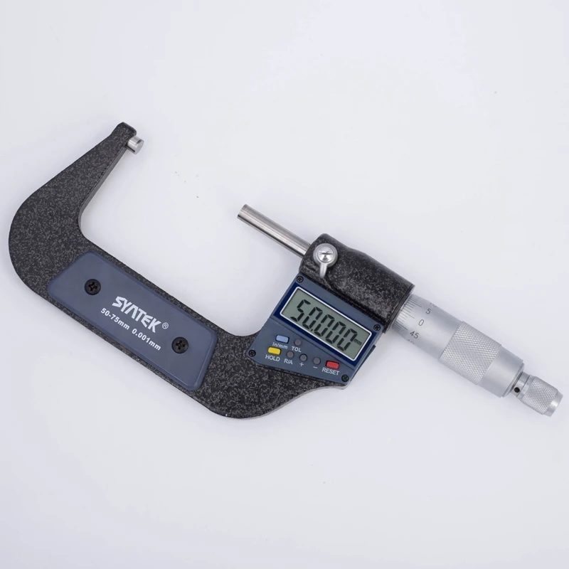 

Digital Micrometer 0.001mm Electronic Outside Micrometers 50-75 mm Stainless Steel Micrometer Caliper Meter With Reference Rod