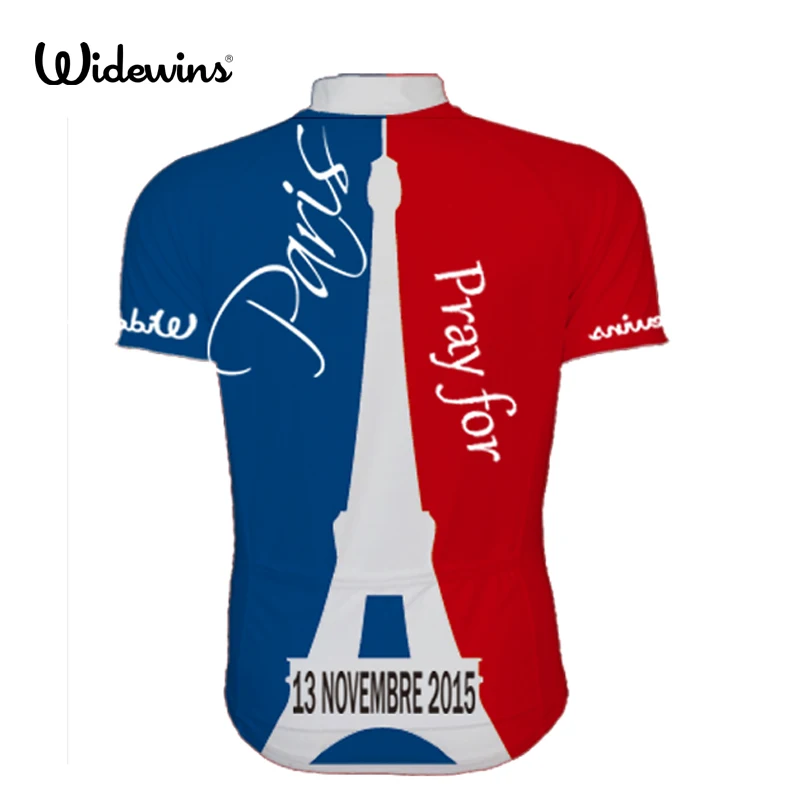 New Anniversary Team Cycling Bike Bicycle Clothing Clothes paris pray for Cycling Jersey Cycling Jersey Bicycle Bike Shirt 6501