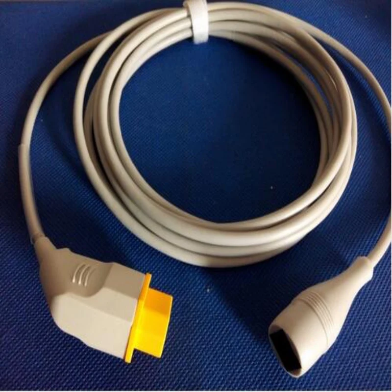 Free Shipping Compatible For Nihon Kohden 14 Pins To Abbott IBP Adapter Cable Blood Pressure Transducer Cable Monitor Cable