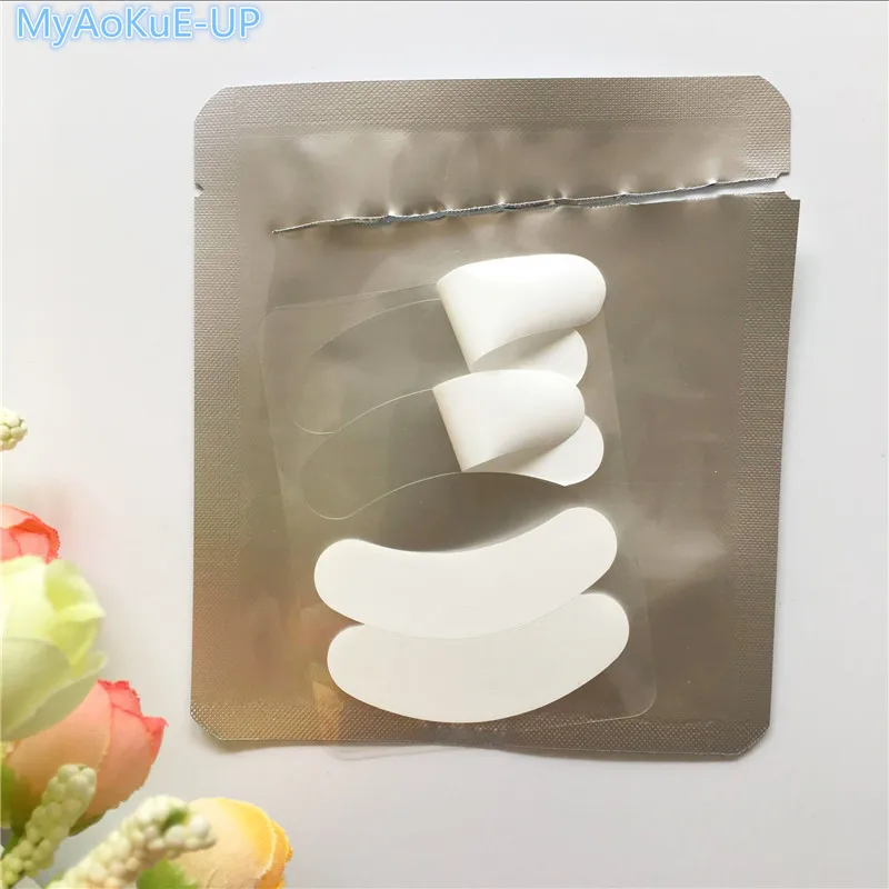 40 Packs Wholesale 3D Silicone Eye Pads Under Eye Patches Eyelash Extension Makeup Eyelashes Tools