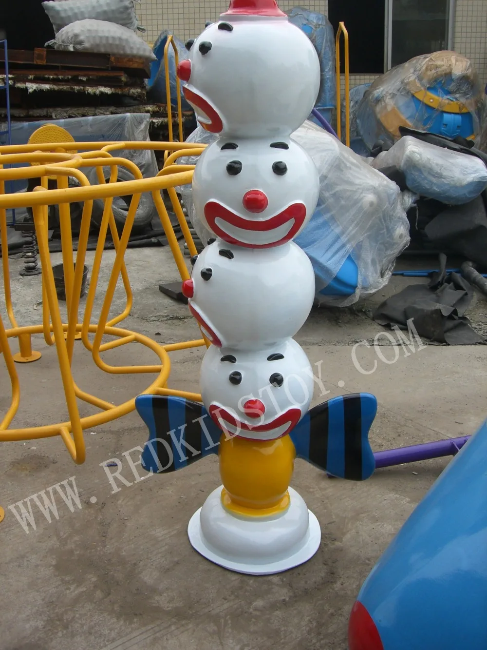 

Fiberglass Clown Water Park Playground HZ-CF021