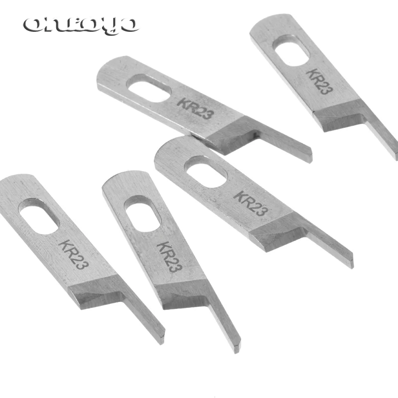 10PCS KR23 KR35 Knife Blade,Industrial Serger Overlock Sewing Machine Parts For JUKI Siruba Pegasus Jack...