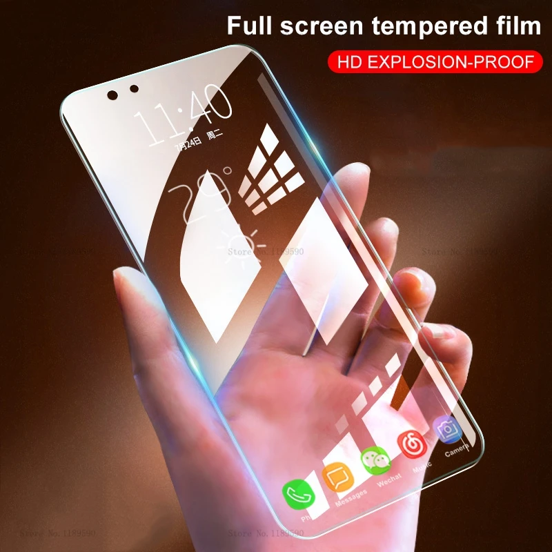 Tempered Glass For Samsung Galaxy S22 Plus S20 S21 FE S10E A73 A72 A71 A53 A52 A52S 5G A51 A33 A32 A22 A13 A12 Screen Protector