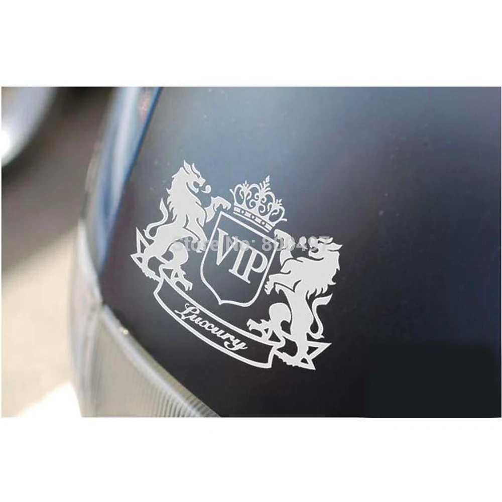 New Style Car Styling Decorative Luxury Lion VIP Creative Window Trunk Fuel Tank Car Body Sticker Decoration Vinyl Decal