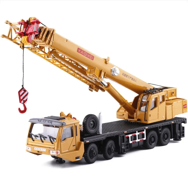 High quality 1:55 crane large crane alloy model,simulated metal engineering truck,exquisite collection and gifts,free shipping