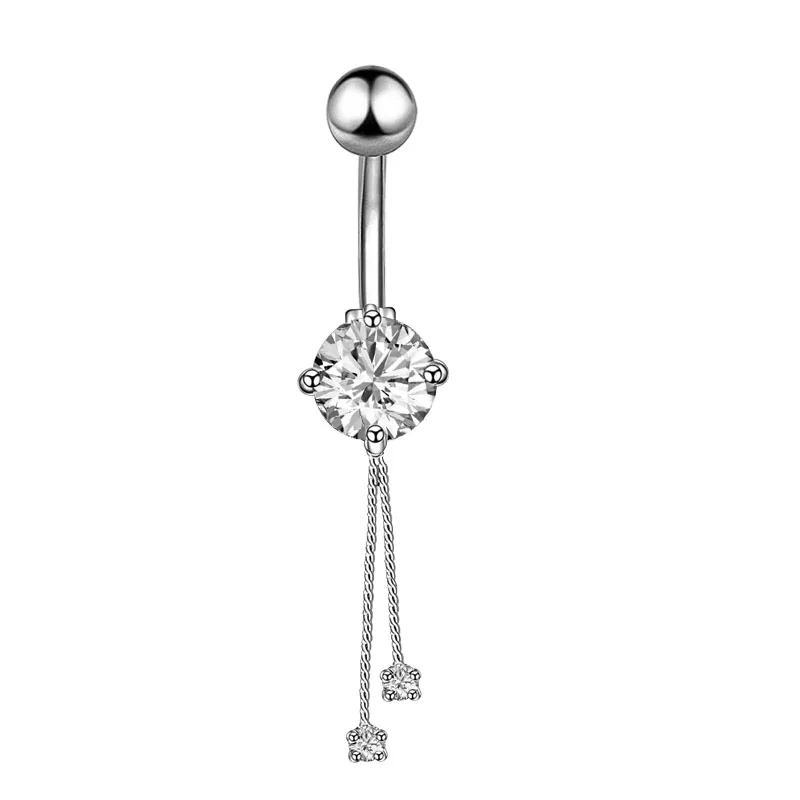 Sexy Dangling Navel Belly Button Ring, 10 Styles