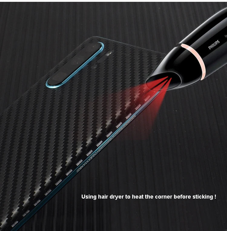 3D Carbon Fiber Skins Film Wrap Skin Phone Back Paste Sticker For HUAWEI P30 Pro P20 Lite Mate 20X 20 Pro HONOR 8X 9 10 Lite V10